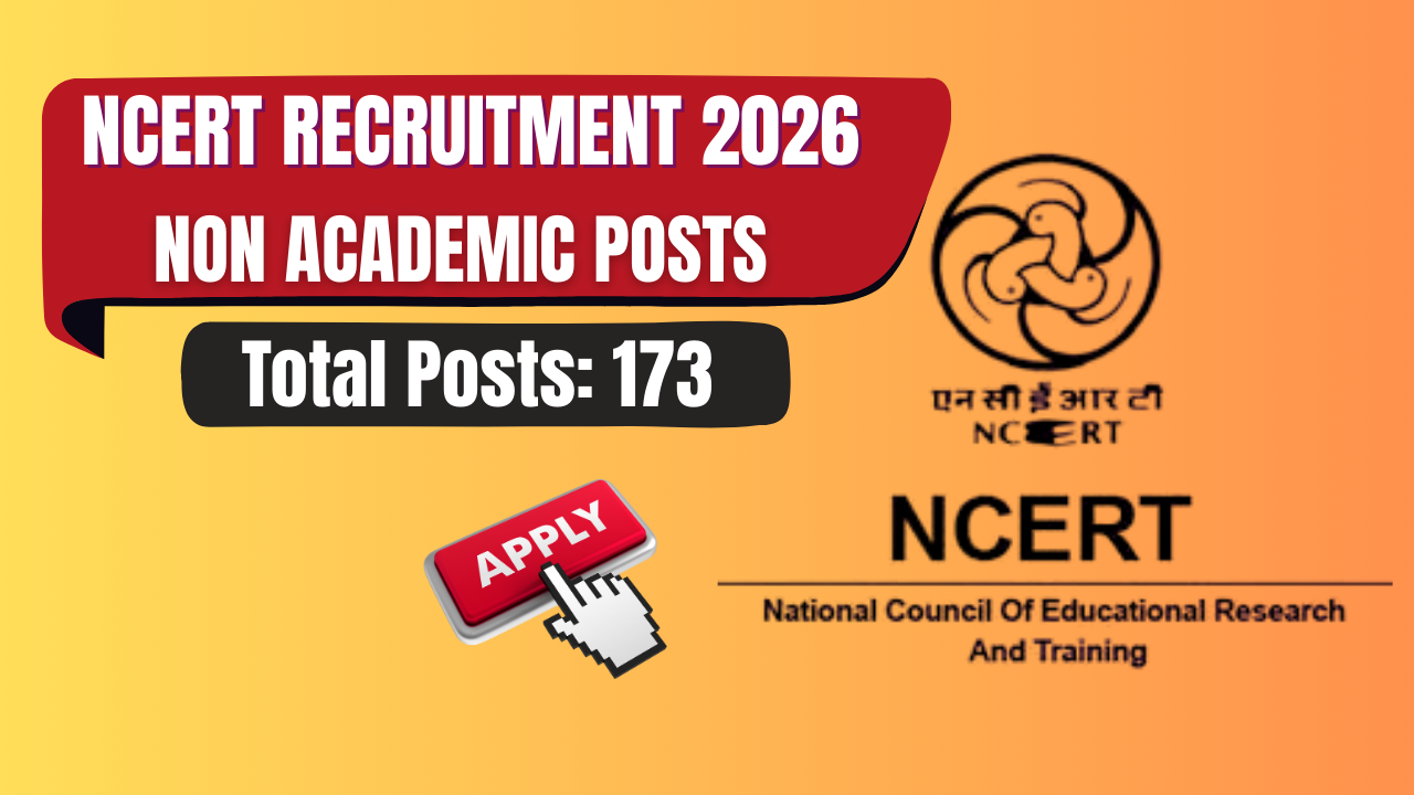 NCERT Non Teaching Recruitment 2026