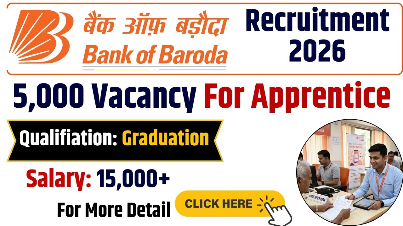 BOB Apprentice Recruitment 2026