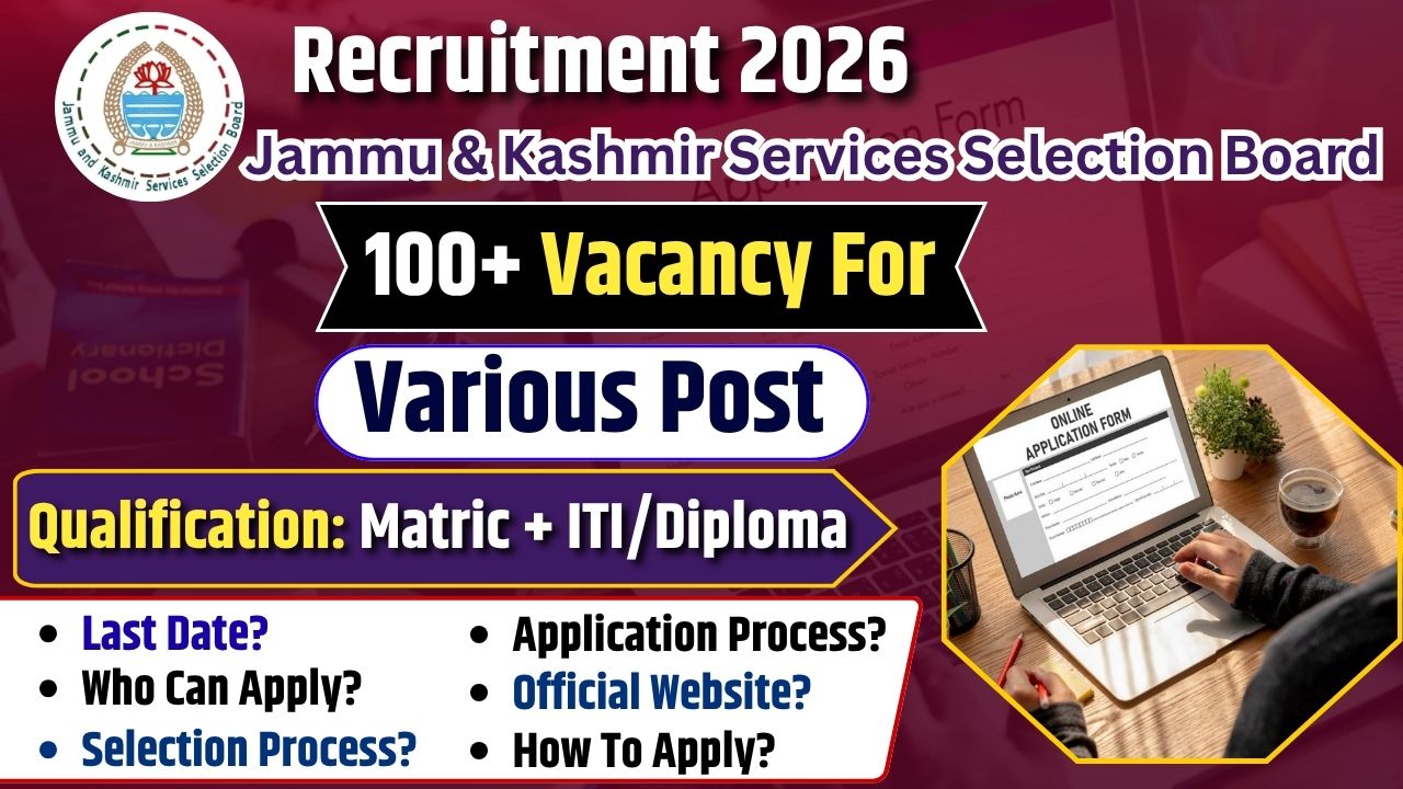 Jammu & Kashmir SSB Recruitment 2026