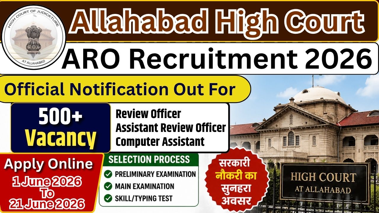 Allahabad High Court ARO Recruitment 2026