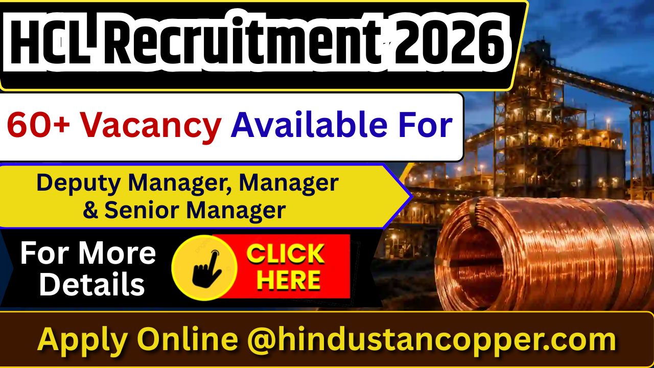HCL Executive Recruitment 2026