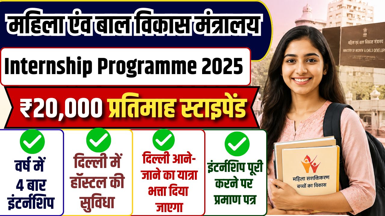 Ministry of WCD Internship Programme 2025
