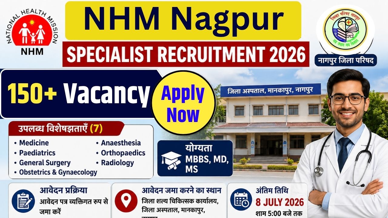 NHM Nagpur Specialist Recruitment 2026