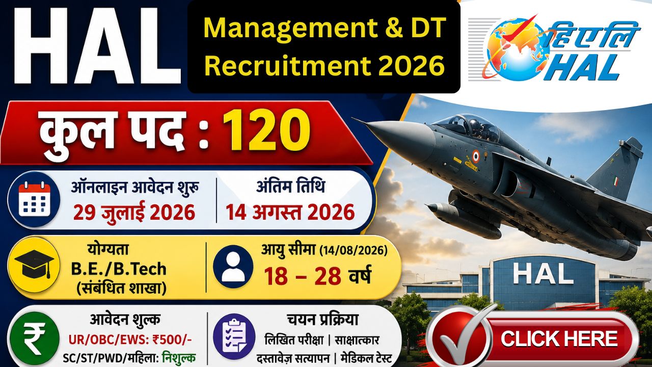 HAL Management & Design Trainee Recruitment 2026