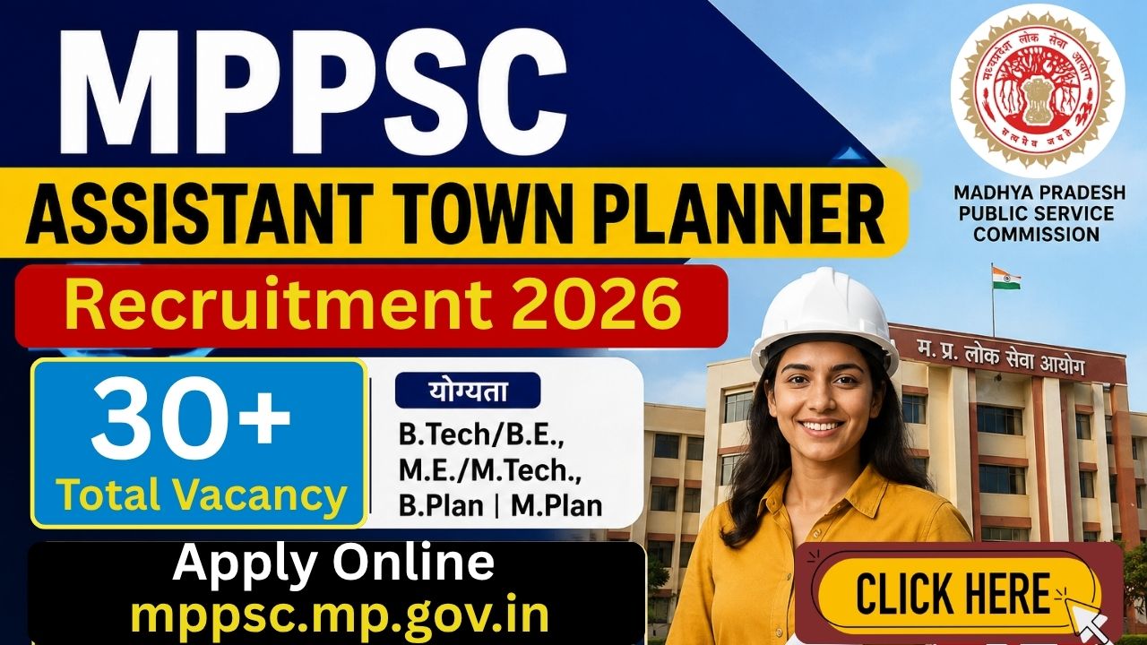 MPPSC Assistant Town Planner Recruitment 2026