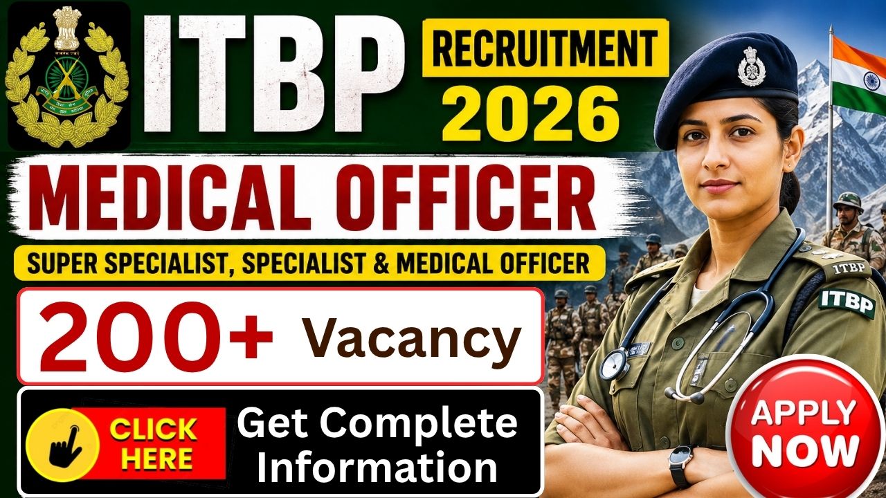 CAPF Medical Officer Recruitment 2026