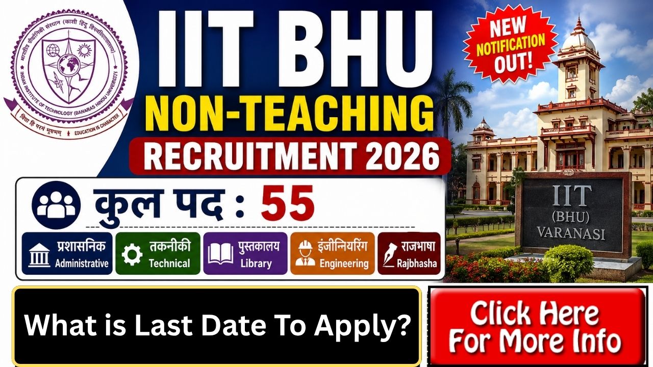 IIT BHU Non-Teaching Recruitment 2026