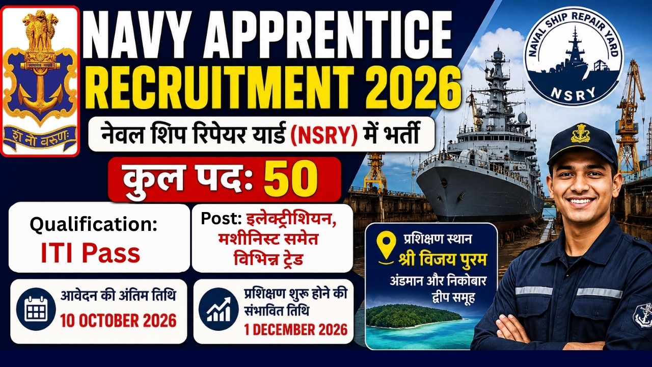 Navy Apprentice Recruitment 2026